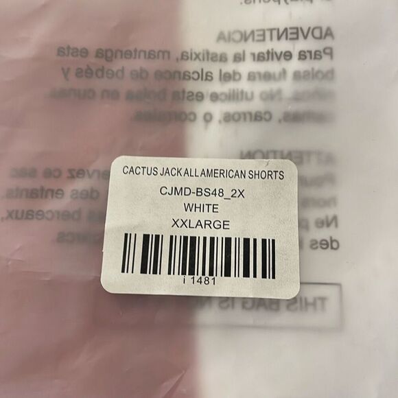 Travis Scott McDonald’s Cactus Jack All American Shorts - Picture 11 of 11